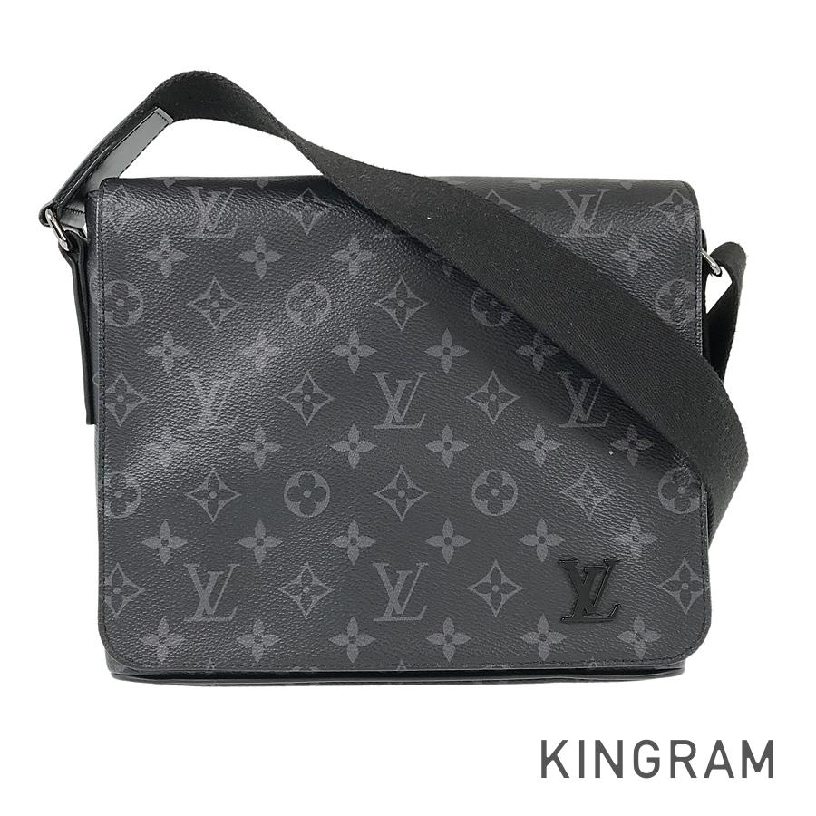 Louis Vuitton  Monogram Eclipse District PM NM M44000 Shoulder Bag