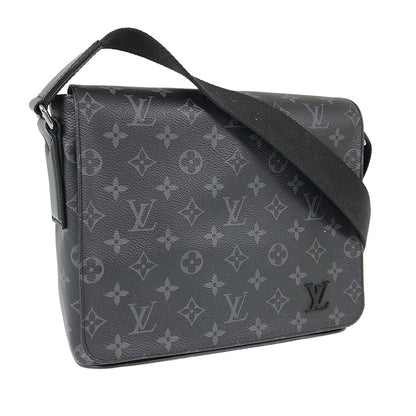 Louis Vuitton  Monogram Eclipse District PM NM M44000 Shoulder Bag