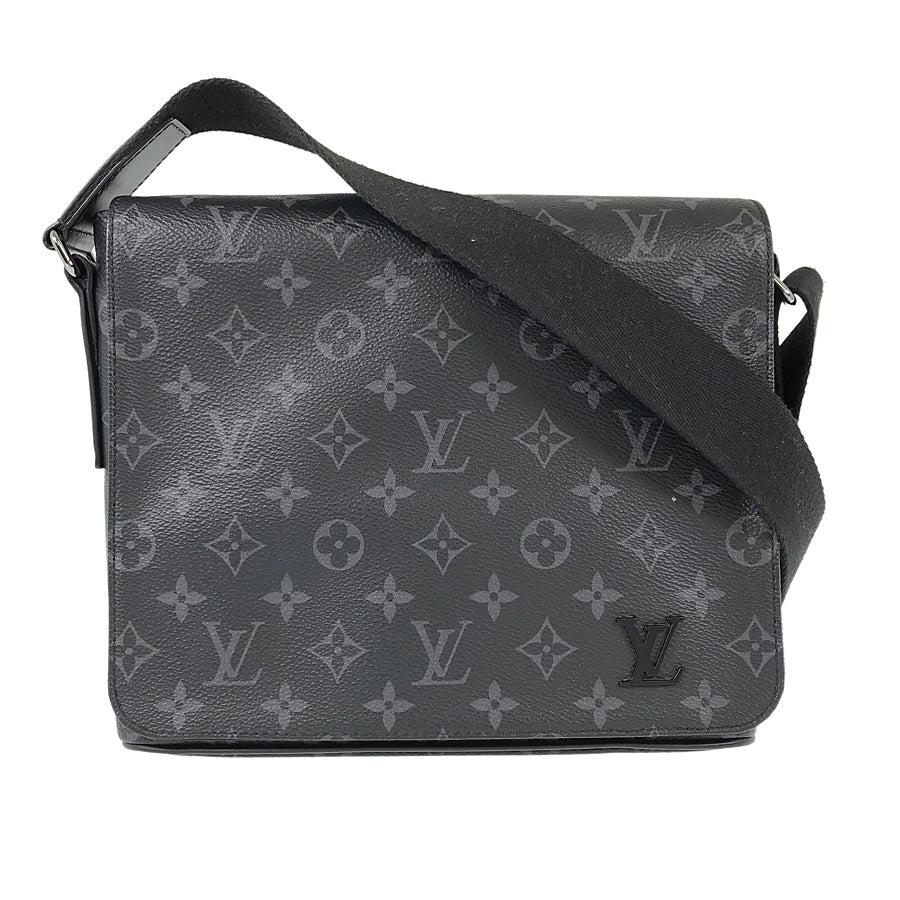 Louis Vuitton  Monogram Eclipse District PM NM M44000 Shoulder Bag