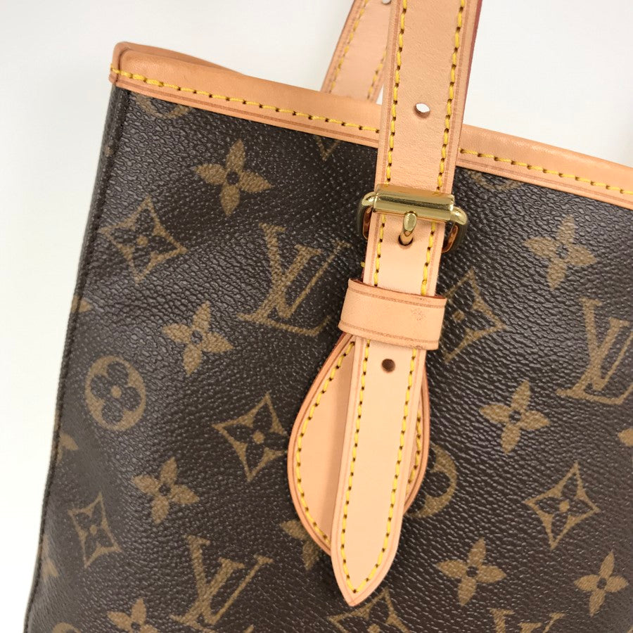 Louis Vuitton  Monogram petit bucket M42238 Tote Bag