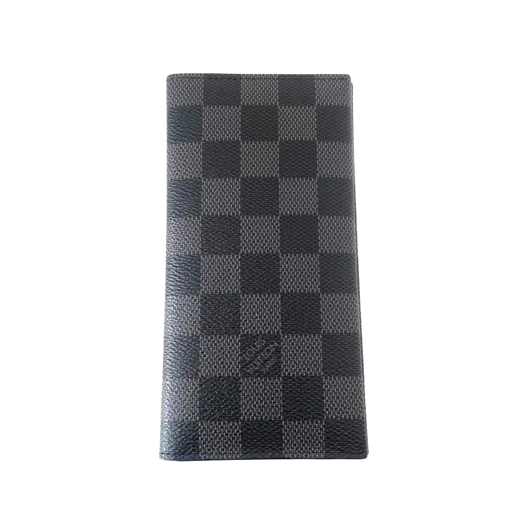 Louis Vuitton Damier Graphite Brazza Wallet