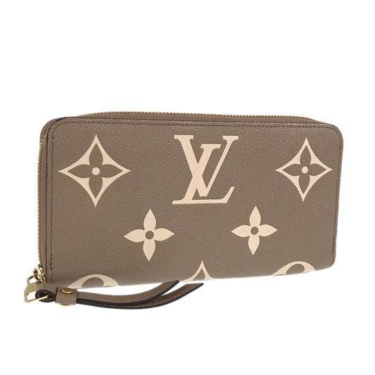 Louis Vuitton  Bicolor Monogram Emplant Zippy Wallet M69794 Long wallet Round zipper