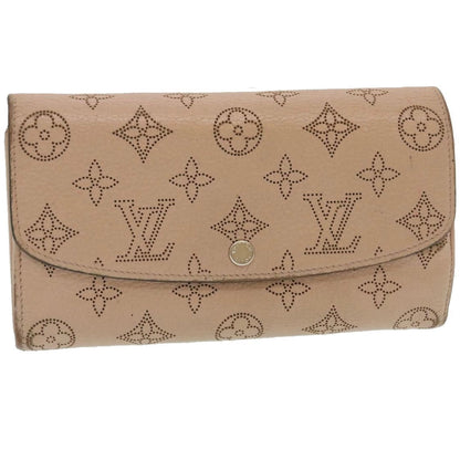 Louis Vuitton  Mahina Portefeuille Iris Long Wallet Pink M60145 LV Auth th2483