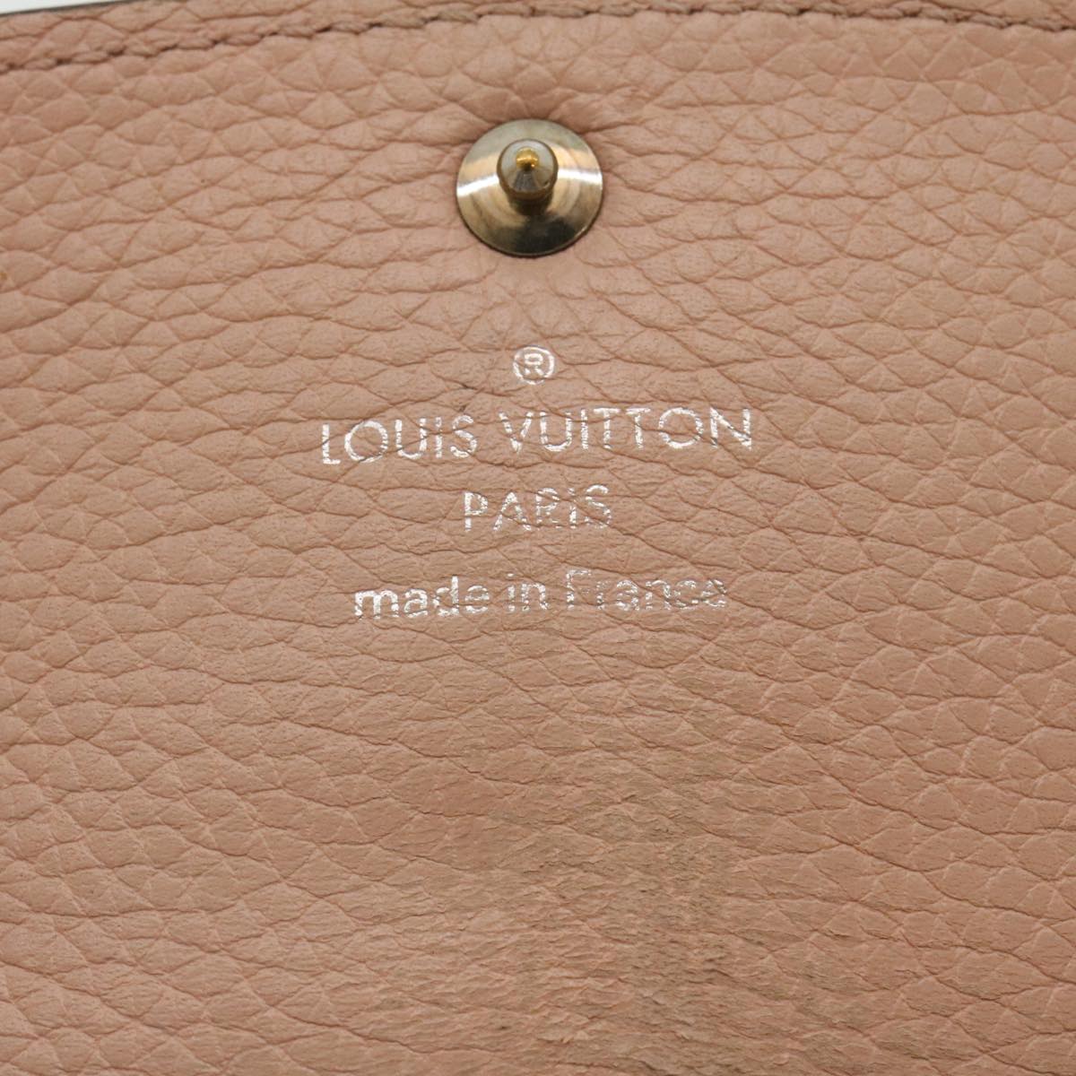 Louis Vuitton  Mahina Portefeuille Iris Long Wallet Pink M60145 LV Auth th2483