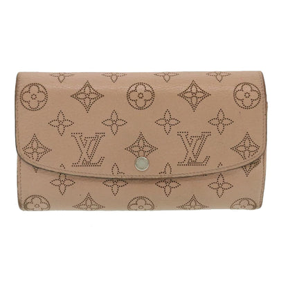 Louis Vuitton  Mahina Portefeuille Iris Long Wallet Pink M60145 LV Auth th2483