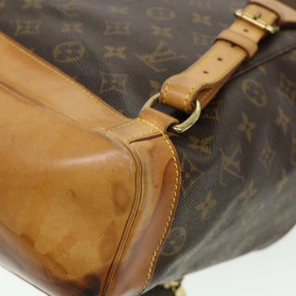 Louis Vuitton  Monogram Montsouris GM Backpack M51135 LV Auth th3460