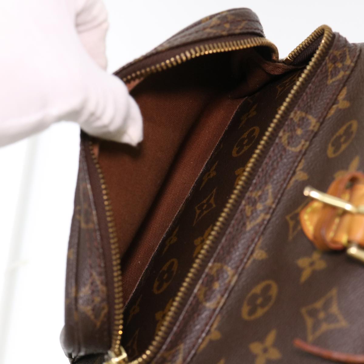 Louis Vuitton  Monogram Montsouris GM Backpack M51135 LV Auth th3460