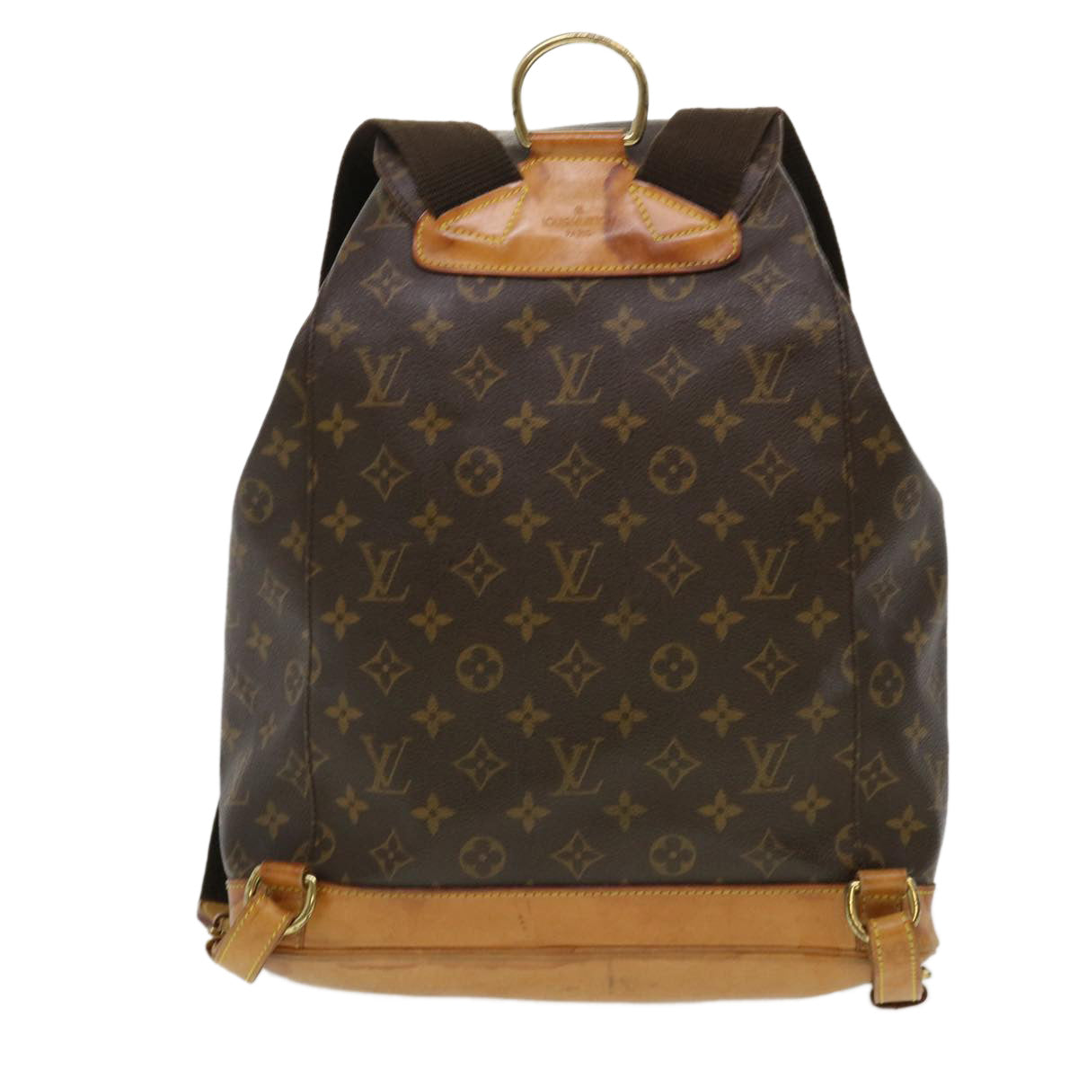 Louis Vuitton  Monogram Montsouris GM Backpack M51135 LV Auth th3460