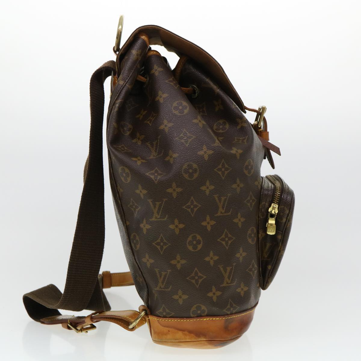 Louis Vuitton  Monogram Montsouris GM Backpack M51135 LV Auth th3460