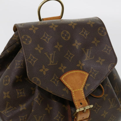 Louis Vuitton  Monogram Montsouris GM Backpack M51135 LV Auth th3460