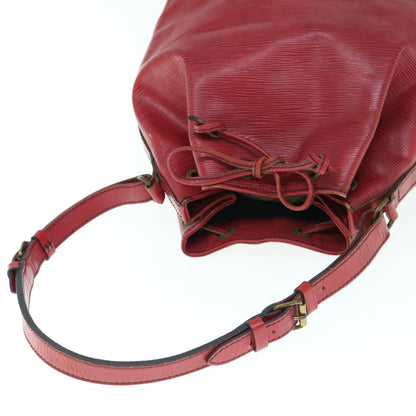 LOUIS VUITTON Epi Noe Shoulder Bag Vintage Red M44007 LV Auth th4423