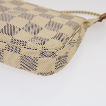 Louis Vuitton  Damier Azur Mini Pochette Accessoires Pouch N58010 LV Auth 35103