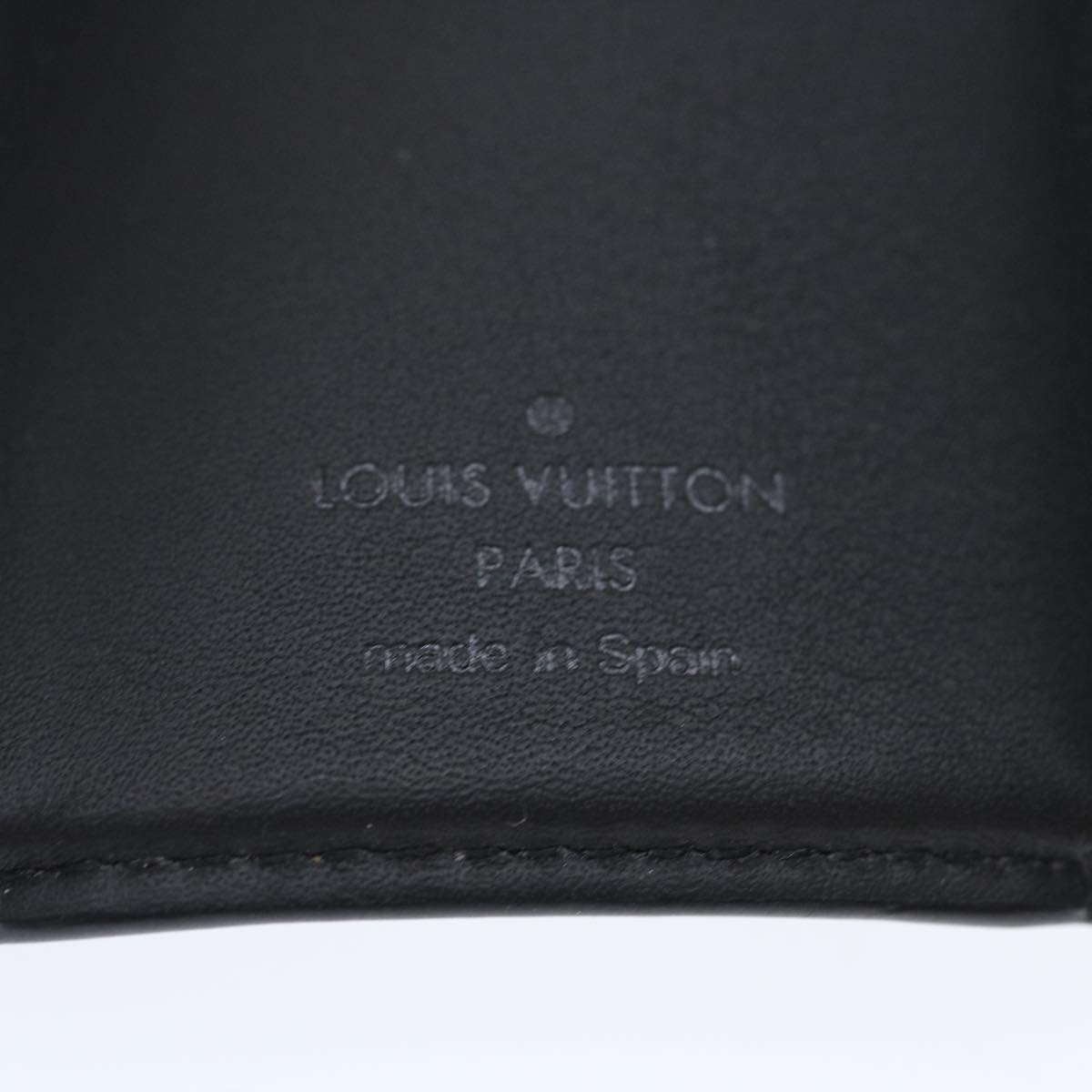 Louis Vuitton  Monogram Eclipse Discovery compact wallet Wallet M67630 Auth tp320