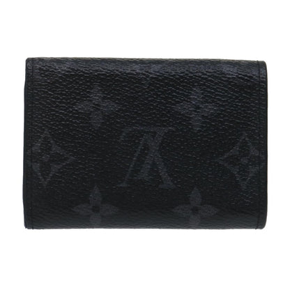 Louis Vuitton  Monogram Eclipse Discovery compact wallet Wallet M67630 Auth tp320