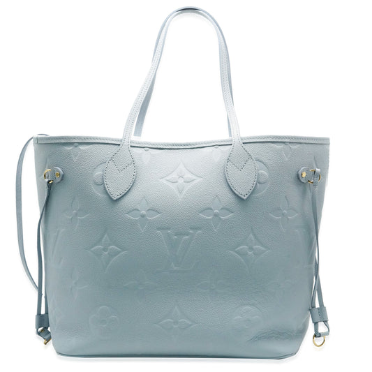 Blue Hour Giant Monogram Empreinte Neverfull MM