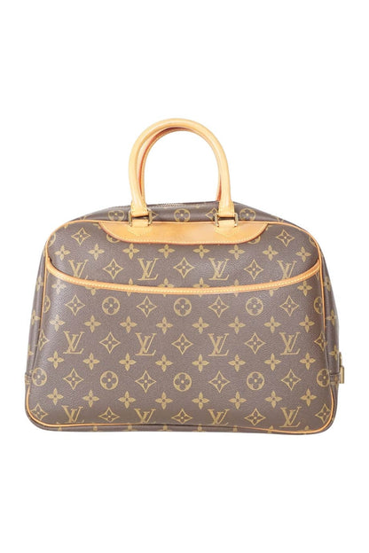 LOUIS VUITTON Deauville monogram canvas top-handle bag