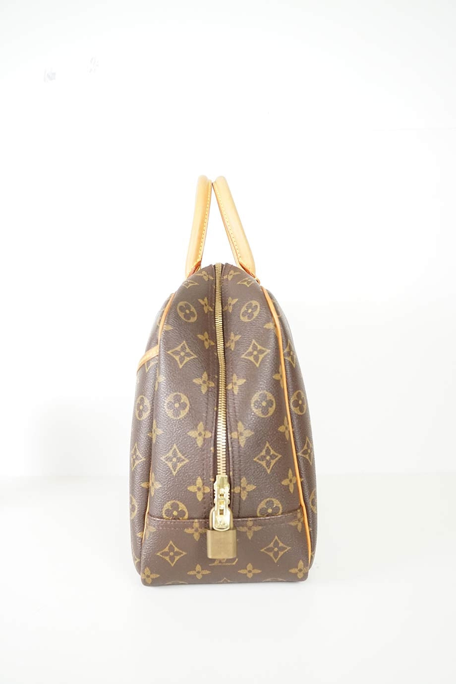 LOUIS VUITTON Deauville monogram canvas top-handle bag