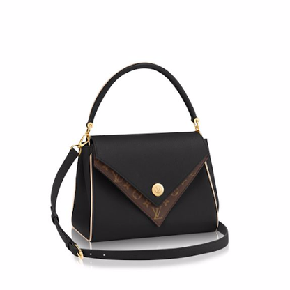 Louis Vuitton Double V Handbag Noir