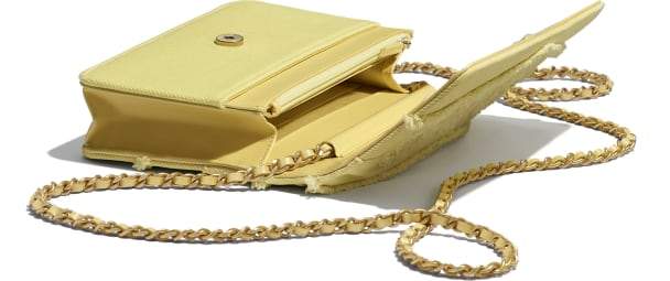 Chanel Wallet On Chain – WOC Classic Caviar SiLouis Vuitton er-Toned Metal Light Yellow