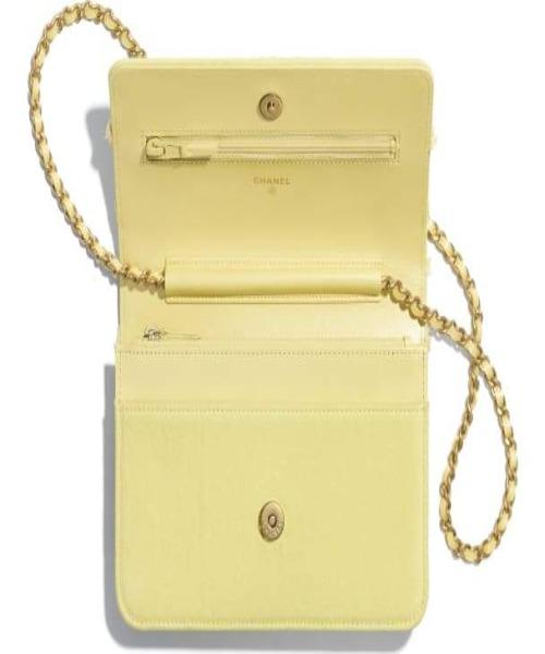 Chanel Wallet On Chain – WOC Classic Caviar SiLouis Vuitton er-Toned Metal Light Yellow