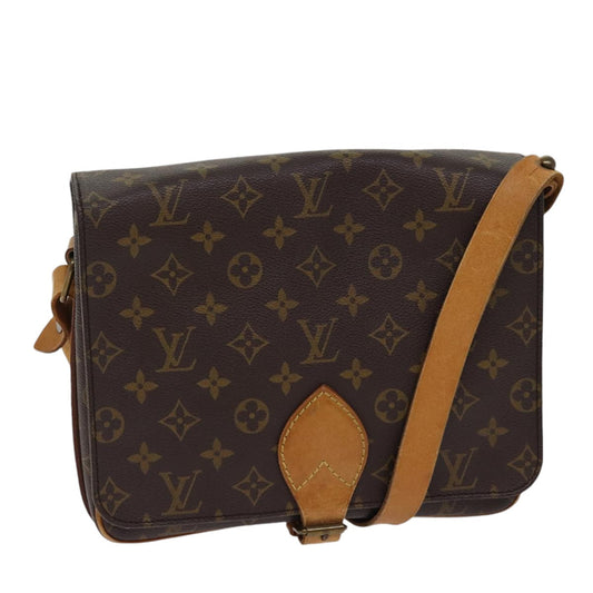 LOUIS VUITTON Monogram Cartouchiere GM Shoulder Bag M51252 LV Auth yk14404