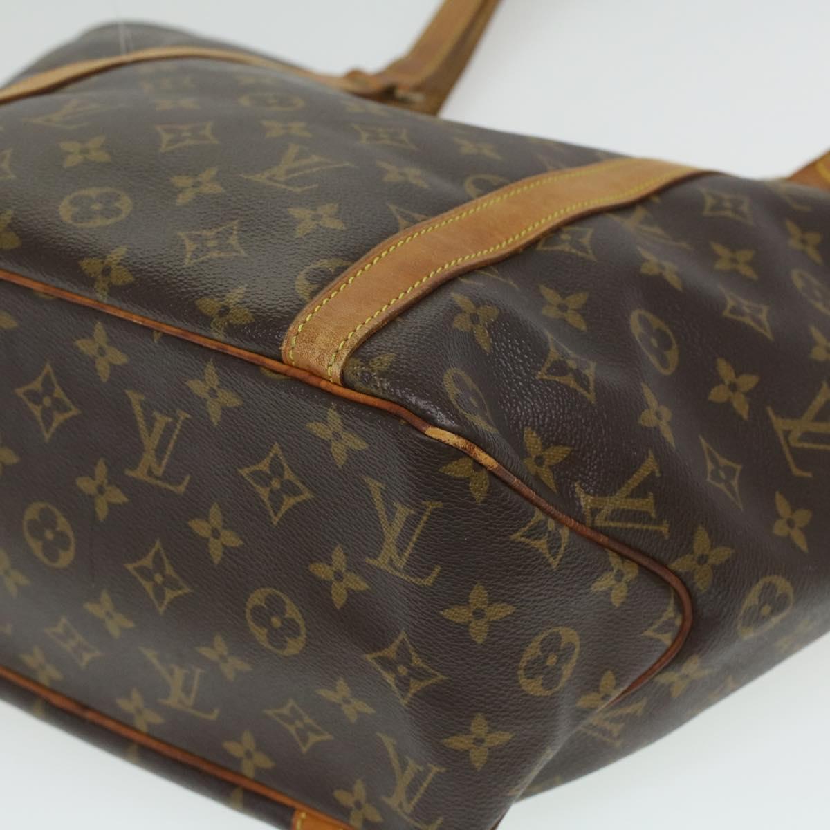 Louis Vuitton  Monogram Sac Shopping Tote Bag M51108 LV Auth yk5667