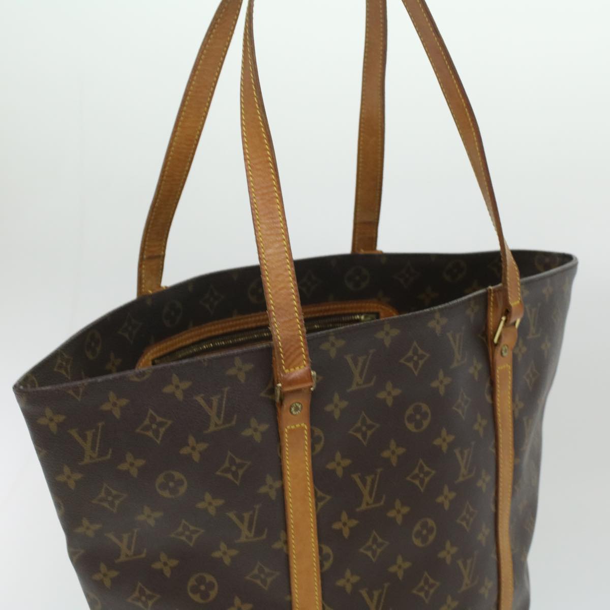 Louis Vuitton  Monogram Sac Shopping Tote Bag M51108 LV Auth yk5667